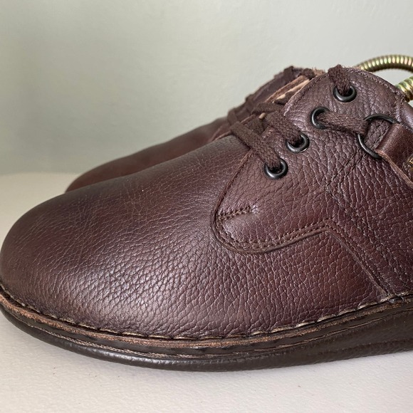 Finn Comfort Men's Dijon Lace Shoes- Dark Brown